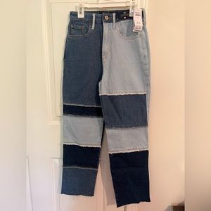 Hollister Patched Jeans